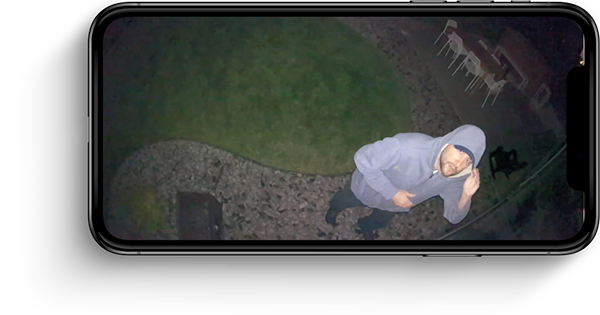 Detection of Arlo security camera on mobile phone